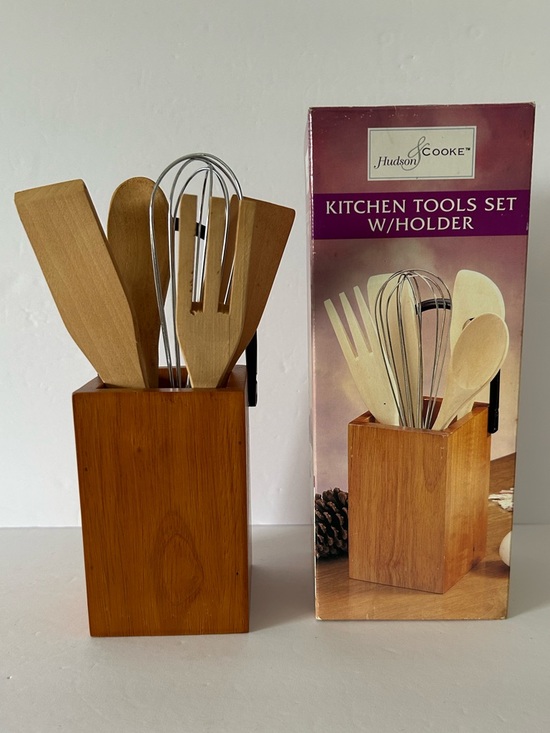 Vintage Other - Kitchen Tools Set with Holder by Hudson & Cooke - Vintage